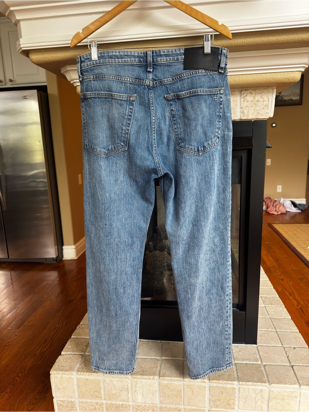 Rag & Bone Rosa Mid Rise Boyfriend Jeans Casual relaxed Everyday Button Fly Size - Picture 4 of 6